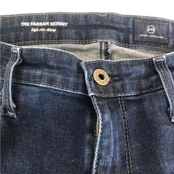 AG ADRIANO GOLDSCHMIED THE FARRAH SKINNY High-rise skinny jeans. - Picture 4 of 6